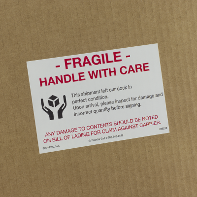 International Fragile Handle with Care Labels - Butt Cut - 18212 - 4x6 Fragile - Handle With Care.png